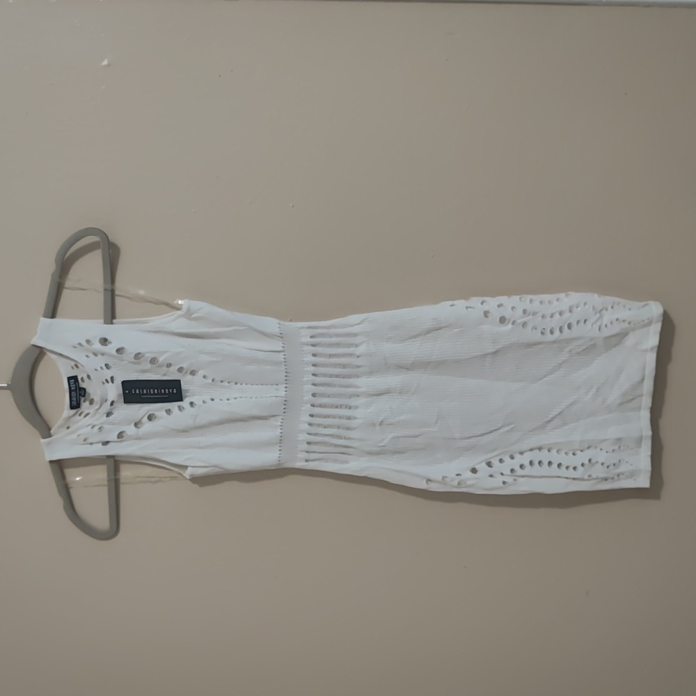 Fashion Nova NWT white sexy dress size Small